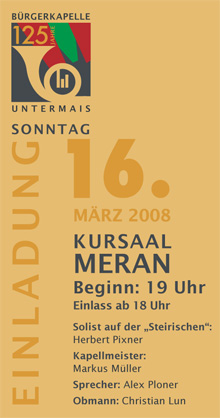 Josefi Konzert 2008