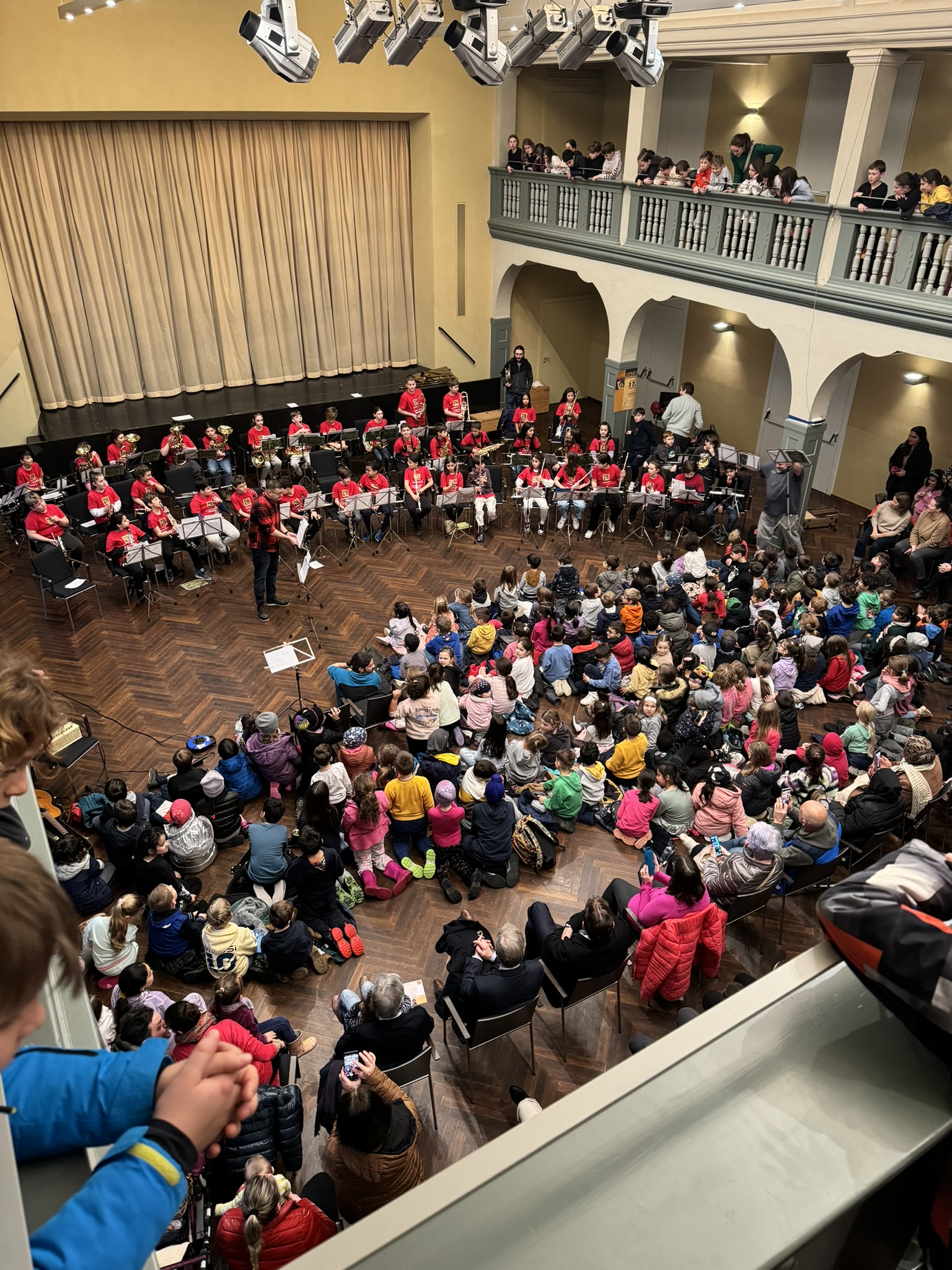 Bläserklasse der Bürgerkapelle Untermais 2023