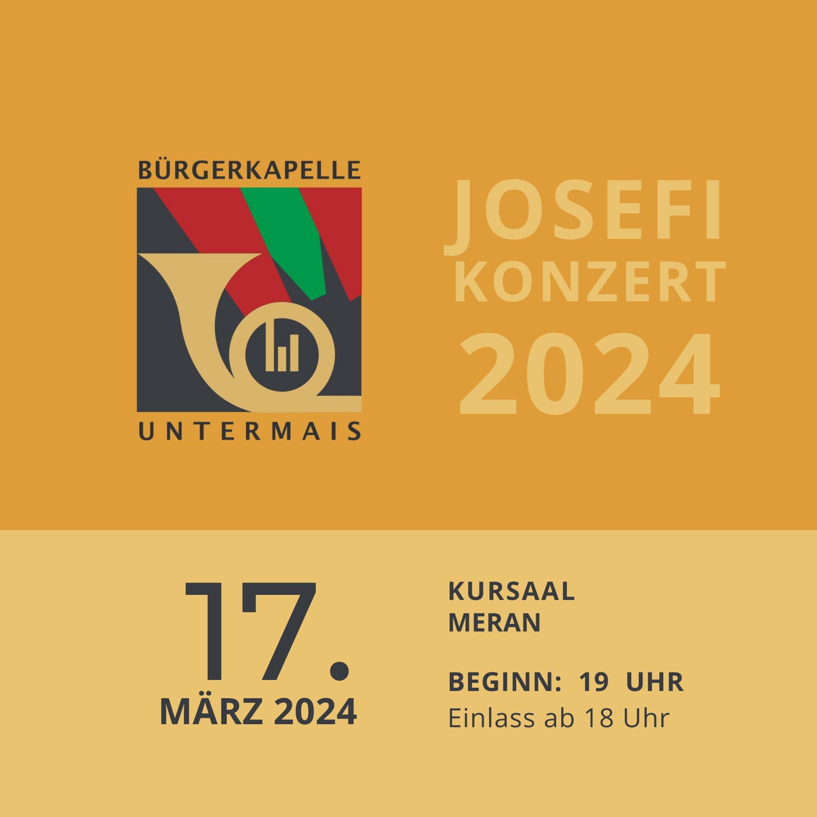 Einladung Josefi Konzert 2024